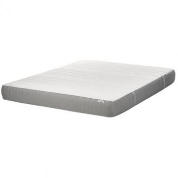 Colchón de espuma viscoelástica medio con funda extraíble de poliéster y cremallera, tamaño 160 x 200 cm, modelo Cheer