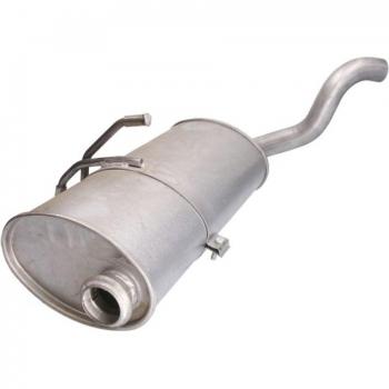 Silenciador trasero ASMET 09.089 - Silenciador posterior para vehículos, fabricado con materiales de alta calidad, diseñado para reducir el ruido del escape, compatible con diversos modelos de automóviles, fácil instalación y ajuste preciso