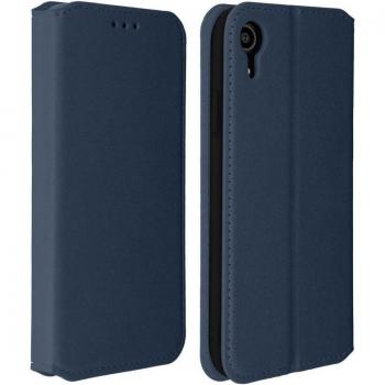 Funda iPhone XR Tipo Libro Billetera Azul