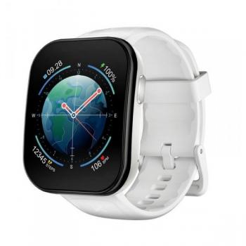 Kumi U6 White Smartwatch 1.96 Display 300mAh Battery