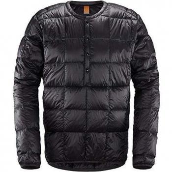 Haglöfs Milsbo Down Pull-Over Chaqueta, Hombre, Slate, XS