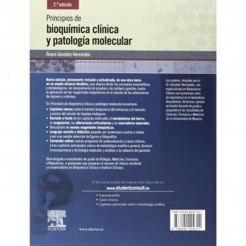 Principios De Bioquímica Clínica Y Patología Molecular - 2ª Edición - Gonzalez A.