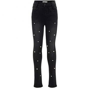 Name it nkfpolly dnmabecky 7126 HW Pant, Negro, 134