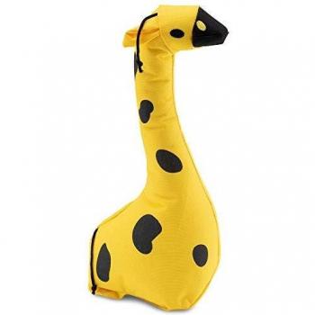Beco Soft Toy – George The Giraffe Hecho de Botellas de plástico recicladas – Juguete para Perros con Squeeker – S