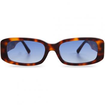 Messy Weekend ROXIE Tortoise Blue Women’s Sunglasses Tortoiseshell Size 55