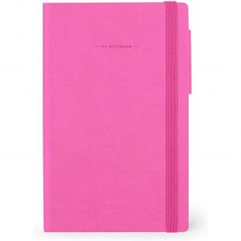 Bloc de Notas Mediano Rayado Legami Buganvilla con Tapa Suave, 192 Páginas, Papel Certificado FSC® 90 g/m², Planificador Mensual y Agenda de Direcciones
