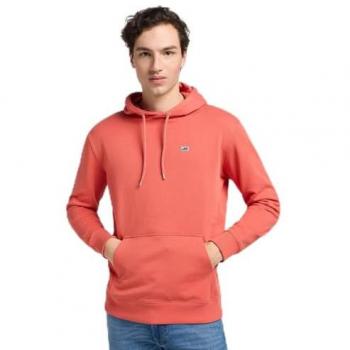 Sudadera con capucha Lisa, Amapola, L para Hombre