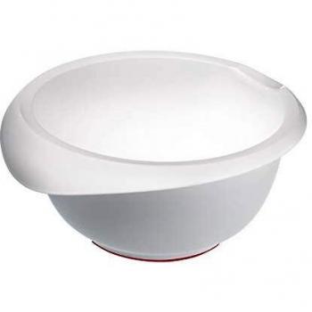 Bol de Mezcla Blanco 3,5L de Plástico Westmark con Beccuccio 27cm