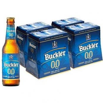 Buckler 00 Cerveza - 4 Packs de 6 Botellas x 250 ml - Total: 6 L