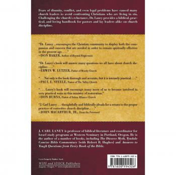 Restorative Church Discipline Handbook: God's Plan for Believer Fellowship and Community Restoration