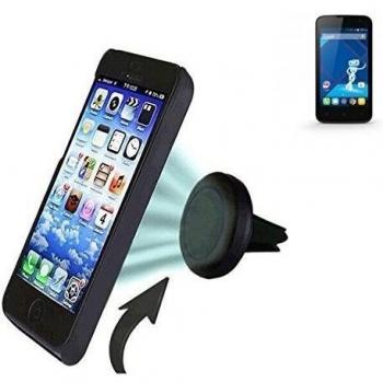 Coche universal del teléfono móvil / GPS / navegación titular del dispositivo por ejemplo, para Haier W717 ventilación Holder soporte de rejilla soporte para teléfono magnética Haier W717 Mini Car Air Vent titular Smartphone magnético. Fácil de in