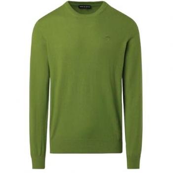 Jersey Crewneck 12 Gg Verde (M) para Hombre - Casual, Algodón Orgánico, Sostenible, North Sails Outlet 2024