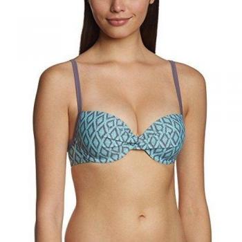 Skiny Aqua Jewels Da. Aqua Multi BH - Parte de arriba de bikini para mujer, color mehrfarbig