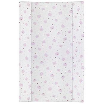 Micuna PL-622 - Cambiador para bañera, diseño de osos y corazones, color rosa