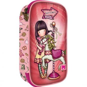 Plumier Desplegable 45 Piezas Gorjuss Fairground Carousel - Safta