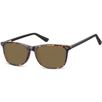 SmartBuy Collection Rectangle Full Rim Plastic Men's Prescription Sunglasses Tortoiseshell Size 54