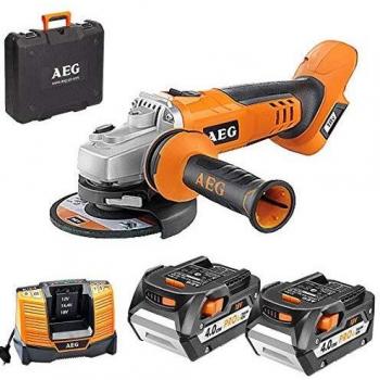 Aeg bews 18-115-402c - Amoladora angulo, angular 18v 4,0ah