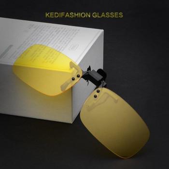 Binoculares Portátiles de Alta Definición 60mm x 39MM con Clip para Gafas de Sol Deportivas y Pesca, 1 Unidad