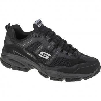 Skechers Men's Suede Sport Sneakers Vigor 2.0 - Black