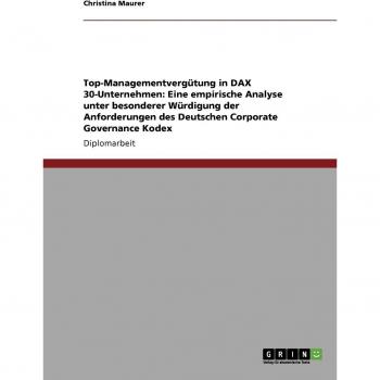 Análisis Empírico de la Remuneración del Alta Dirección en Empresas DAX 30 según el Código de Buen Gobierno Corporativo Alemán