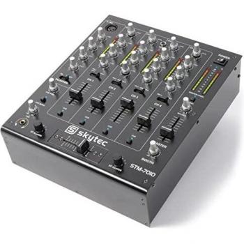 Skytec STM-7010 Mezclador 4 canales DJ USB
