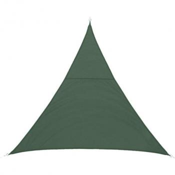 Toldo Vela de Sombra Triangular Shae Verde Oliva 3 x 3 x 3 m