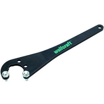 Llave Universal de Brida para Amoladoras Angulares Wolfcraft 2459000, Distancia entre Pivotes Variable 30/35 mm