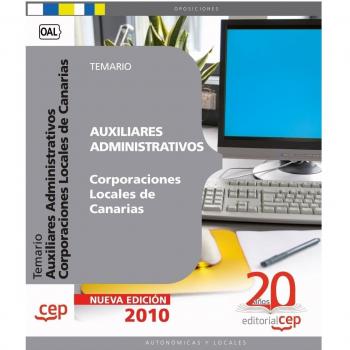Auxiliares Administrativos Corporaciones Locales de Canarias. Temario