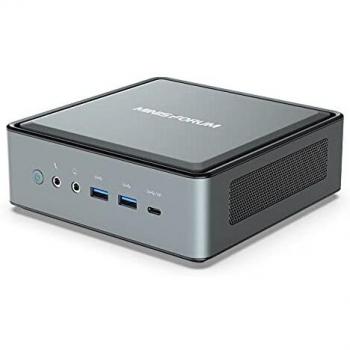 Mini PC, AMD Ryzen 5 4500U de Seis núcleos actualizable Mini computadora de Escritorio de 16 GB DDR4 / 512GB SSD con Windows 10 Pro, BT 5.1, HDMI-DP y conexión USB C