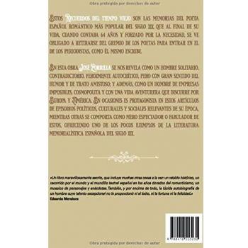 Recuerdos del Tiempo Viejo - Antología de José Zorrilla con Temas Clásicos y Nostálgicos