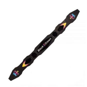 Protector Black Crown Vibranium Negro - Protector de pádel, color negro, material resistente y duradero, diseño aerodinámico, tecnología de absorción de impactos, compatible con diferentes modelos de palas