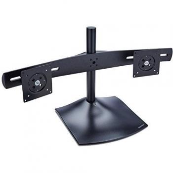 Ergotron DS100 Horizontal Dual-Monitor Desk Stand, 14 kg Capacity, 24 Screens, 360° Rotation
