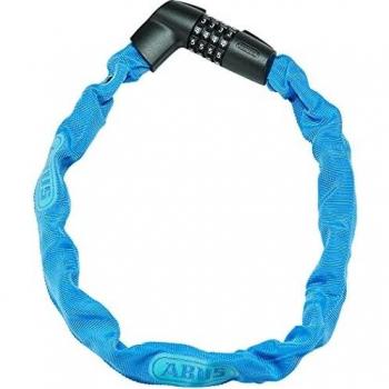 ABUS Tresor 1385/75 Neon Blue Chain Lock (6 mm, Security Level 6)