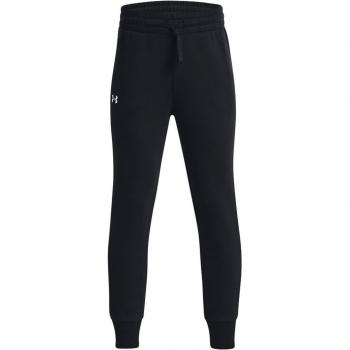 Under Armour Girls Rival Fleece Jogger - Youth Medium (140-150CM) - Black