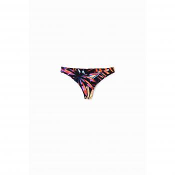 Bikini de mujer Desigual 23SWMK29 multicolor y bikini negro para playa
