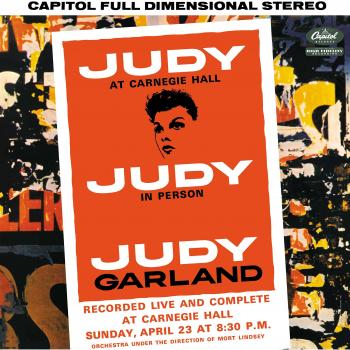 Judy Garland Live Concert Vinyl: Judy at Carnegie Hall
