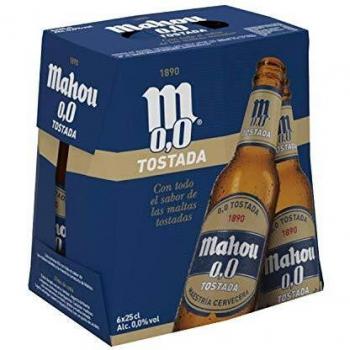 Mahou Tostada Cerveza, 6 x 0.25L