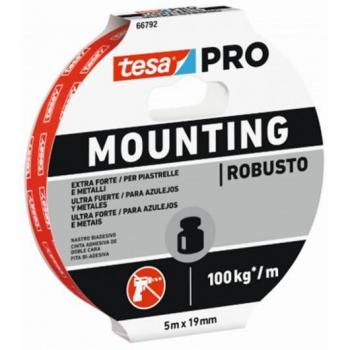 Cinta Adhesiva Doble Cara Ultrafuerte Tesa Powerbond 5m x 19mm