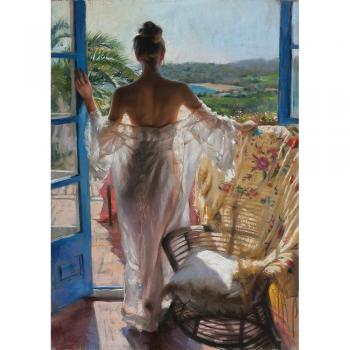 Mediterranean Views 1000-Piece Art Puzzle Expectance