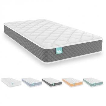 Colchón Cuna Viscoelástico Baby One Gris Oscuro 70x140 cm Certificado Oeko-Tex® Altura ±12cm Hecho en España
