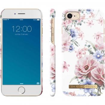 Funda Floral Romance para iPhone 6/7/8/SE de iDeal of Sweden - Blanco/Rosa