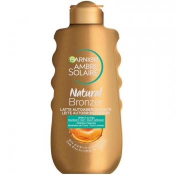 Garnier Loción Autobronceadora Bronceadora Natural Ambre Solaire 150mL - loción autobronceadora, bronceado natural, fórmula hidratante, efecto gradual, 150 mL