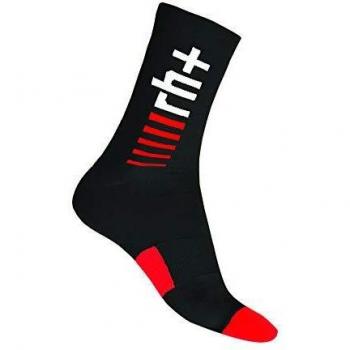 rh+ Logo Thermolite Sock 15 Logo Thermolite Sock 15, Unisex Adulto, ICX9179 930XXL, Negro/Rojo, XX-Large