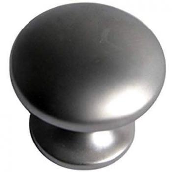 Pomo de Zamak Cromo Mate 30mm