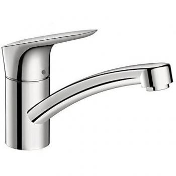 Hansgrohe 71830000 Logis Monomando Cocina 120 caño Giratorio Cromado, Cromo