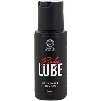 CBL Cobeco Body Lube Waterbased Lubricante, Clear, 50 Mililitro