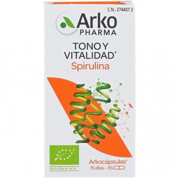 Arkocápsulas Spirulina 45 cáps