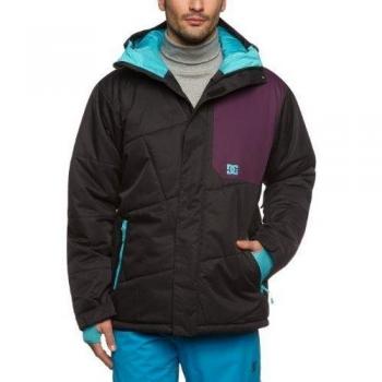 DC Shoes Snow Jacket Fluff - Chaqueta, color negro, talla S