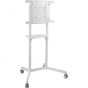 Soporte móvil para TV Vivolink VLFS3770 con rotación de 177,8 cm (70) Blanco