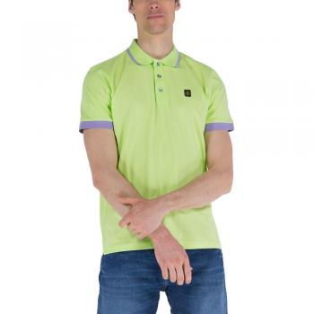 Refrigiwear Green Cotton Polo Shirt - Male, Size: S